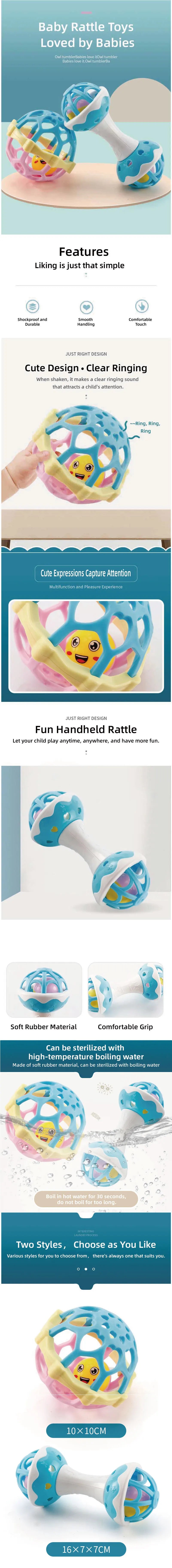 Baby Rattle & Sensory Ball
