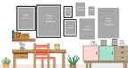 Baby boy room decoration poster in nursery dump truck car wall art canvas painting excavator print picture children's room