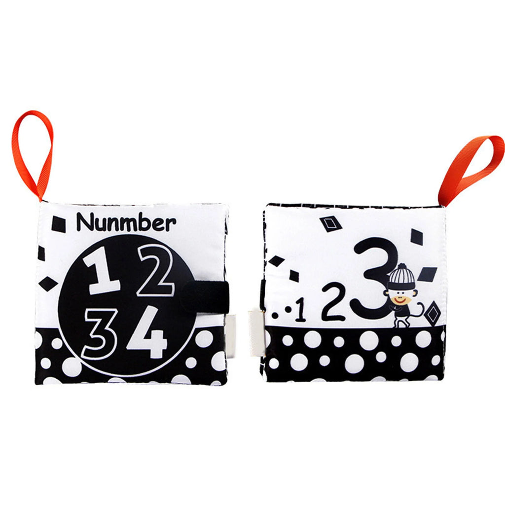 Black & White Newborn Cloth Book