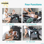 4-in-1 Foldable Baby Bedside Crib
