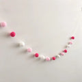 Felt Ball String Ornament Girls Room Decor Hair Ball Hanging Pendant For Nursery Decor Garland Pom Nordic Style Kids Decoration
