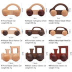 Wooden Beech Baby Car Toy
