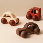 Wooden Beech Baby Car Toy