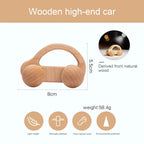 Wooden Beech Baby Car Toy