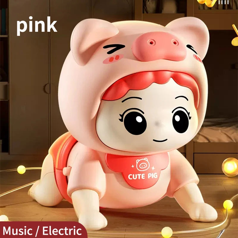 Musical Baby Crawling Activity Toy