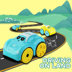 Clockwork Amphibious Bath Toy Cars