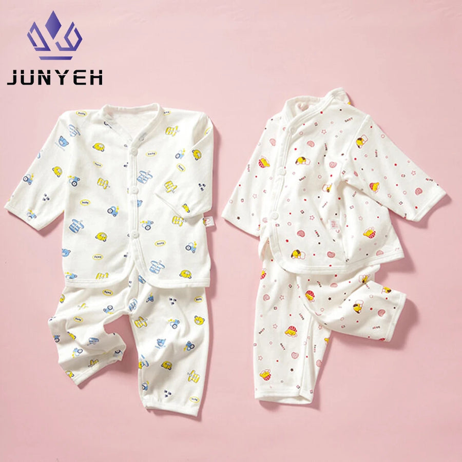 Newborn Cotton Top & Pants Set