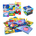 Soft Baby Cloth Book with Teether