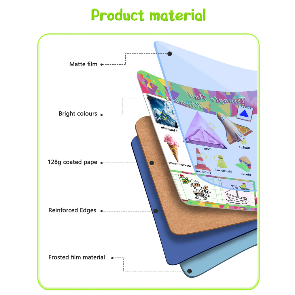 Colours&Shapes Early Educational Talking E-Book Montessori Interactive