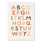 Nursery Wall Posters Sun Rainbow Canvas Painting Alphabet Print Number Poster Nordic Wall Art Pictures for Kids Room Decorati