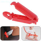 Baby Safety Belt Seat Child Toddler Fitted Plastic for Slip-Resistant Buckle Lock Fixed Prevent Retraction Auto Care Interior
