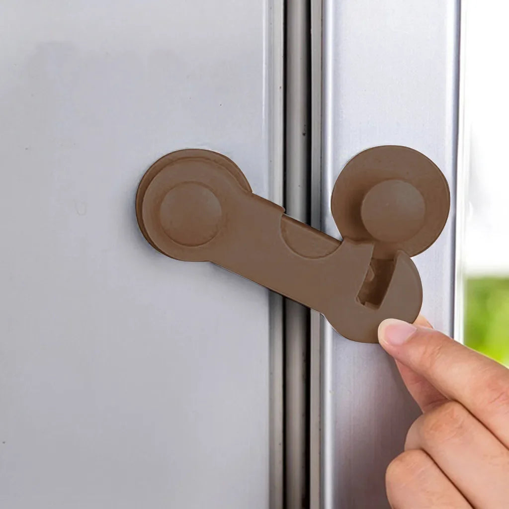 1PC Child Safety Cabinet Lock Baby Proof Security Protector Drawer Door Cabinet Lock Plastic Protection Kid Safety Door Lock