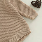 Baby Rompers Cotton Knit Clothes Newborn Infants Solid Color Playsuits Boys and Girls Sweater Jumpsuits Babies Clothing