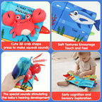 Marine Animal Tail Cloth Baby Book