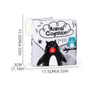 High-Contrast Soft Baby Cloth Book