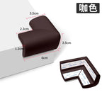 10pcs Soft Baby Proofing Corner Guards - Pre-Taped Table Corner Protector for Child Safety Furniture Bumper & Sharp Edge