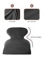 1/2 PCS PU Leather Car Seat Protector Waterproof Non-slip Child Car Seat Mat for Baby Safety Seats