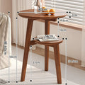 Modern Bedside Cabinets Coffee Table   Solid Wood Side Table Movable Living Room Small Coffee Table Home Furniture New