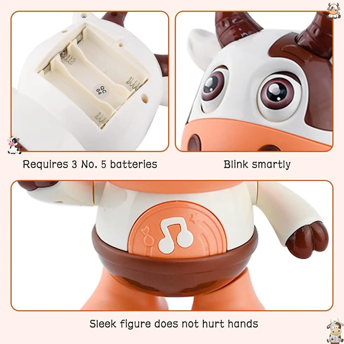 Dancing Cow Musical Plush Toy