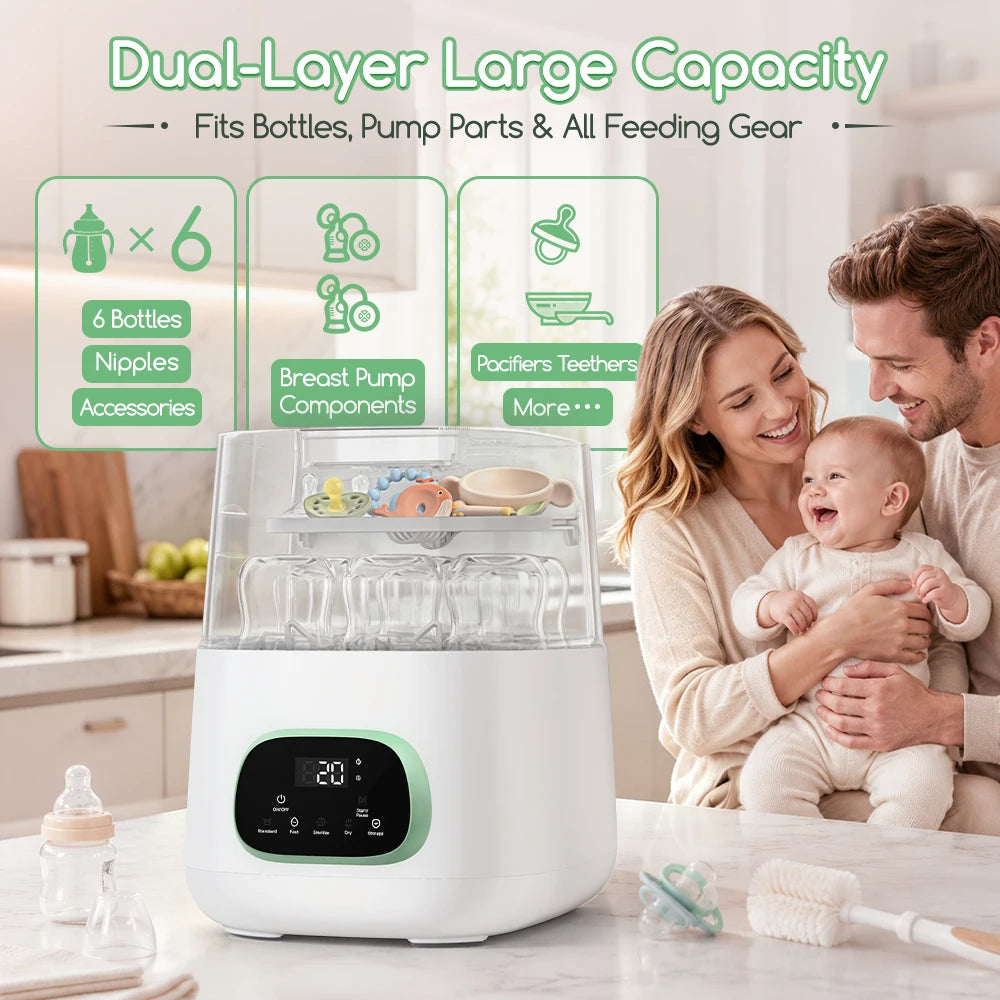 4-in-1 Baby Bottle Care Station