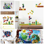 NEW Children favorite game wall decals super boys funny anime 3d vinyl stickers kids room nursery decoration cartoon poster