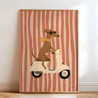 Animal-themed Baby Room Posters: Stylish and Playful Animal Prints Whimsical Canvas Wall Art Suitable for Modern Baby Room De
