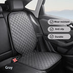 Car Seat Safety Protector Leather Pad for Kids Baby Pets Universal Rear Seat Cushion Child Protective Mat With Storage Net Cover