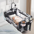 5-in-1 Baby Bassinet & Bedside Crib
