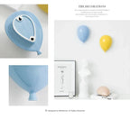 Modern Home Background Wall Children's Room Lovely Cartoon Stereoscopic Creative Ceramics Balloon Wall Hanging Wall Decoration