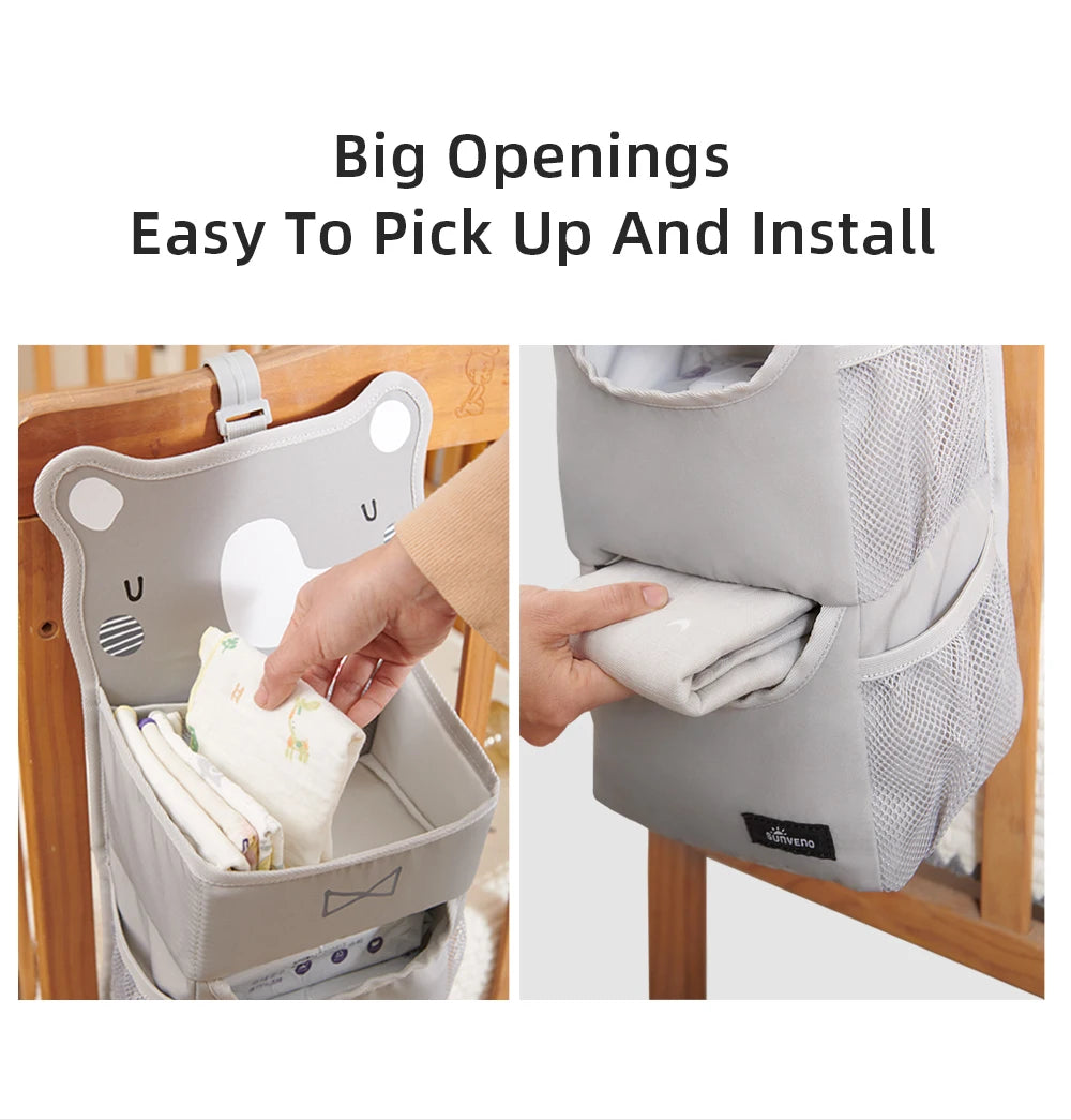 Baby Crib Hanging Storage Bag