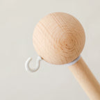 Baby Rattle Toy 0-12 Months Toys Wooden Mobile Bed Bell Floor Stand Bracket Newborn Bed Bell Hanging Holder Bracket Infant Crib
