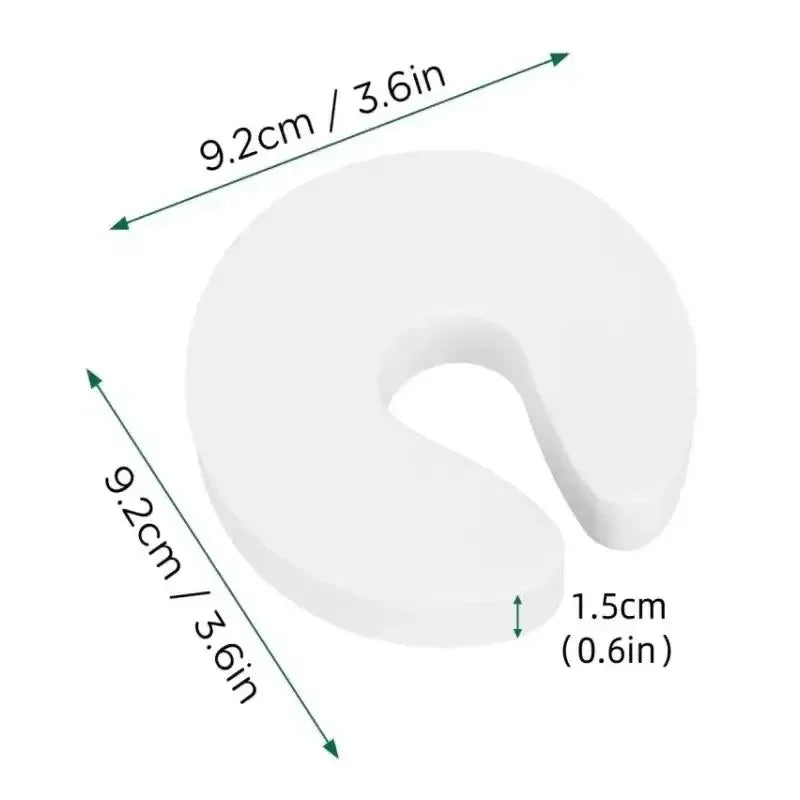 Door Pinch Guards Baby Proof Door Extra Soft Foam Sleek Design Child Safety Baby Safety Finger Protectors