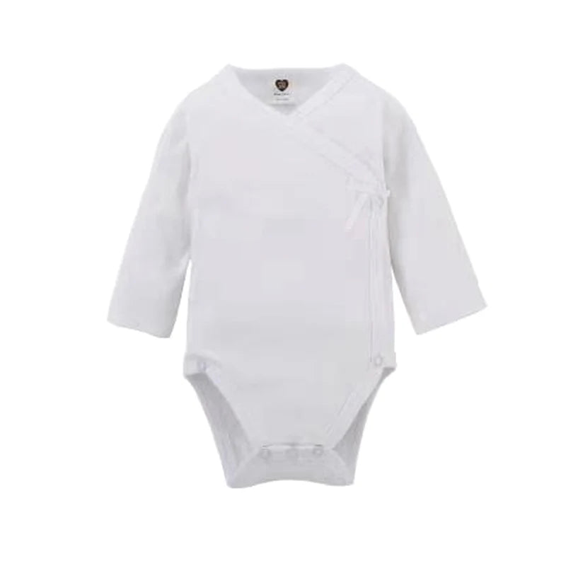 100% Cotton Long-Sleeve Baby Romper