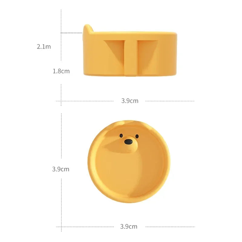 Baby Proofing Socket Protective Covers, Cartoon Silicone Anti Shock Dustproof Electrical Outlet Safety Caps for Children