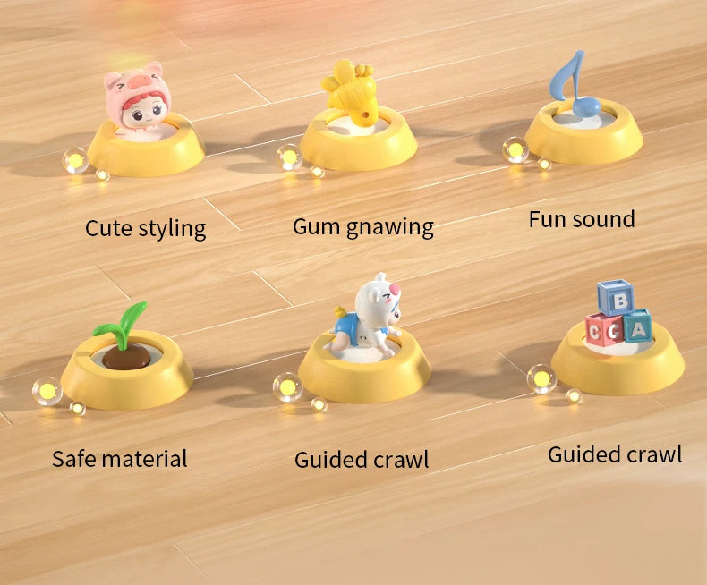 Musical Baby Crawling Activity Toy