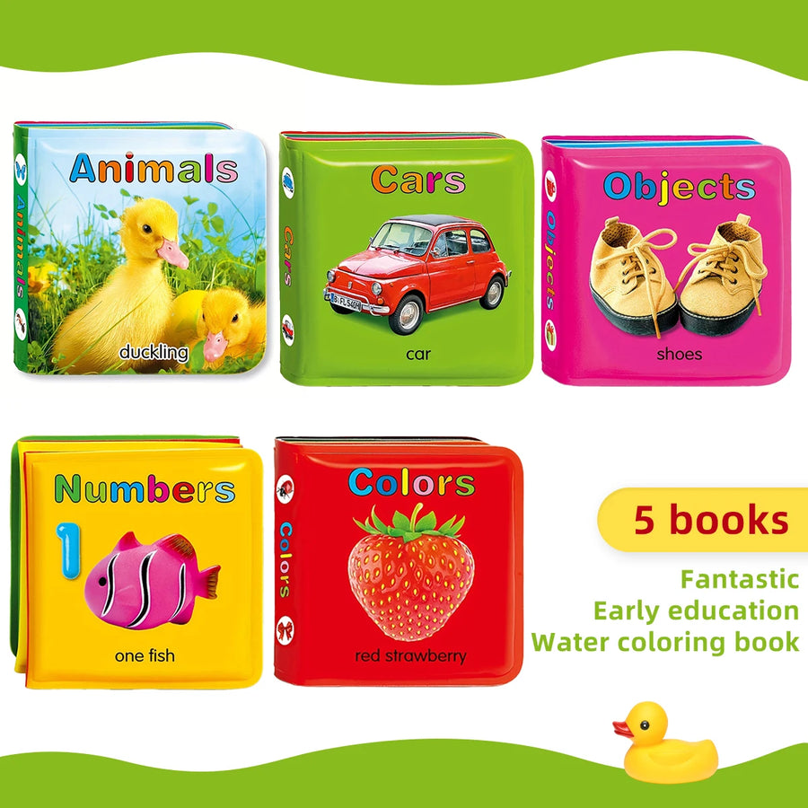 Floating Waterproof Baby Bath Books