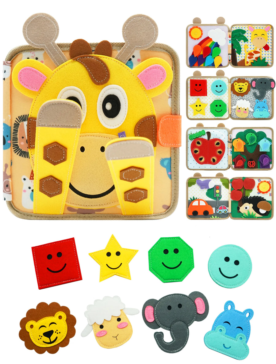 Montessori Busy Book for Toddlers