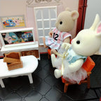 Miniature Items Dollhouse Furniture Accessories Living Room Bedroom Supermarket Shopping Games Family Interaction Doll Kids Toys