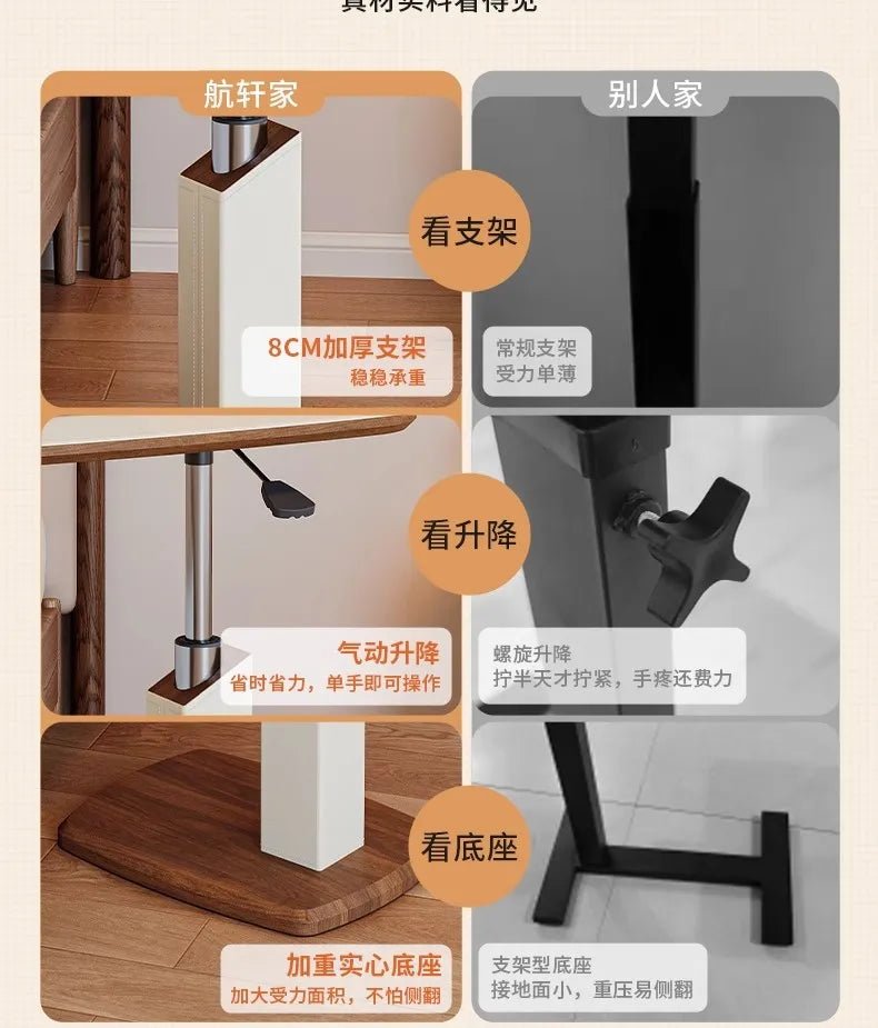 New sofa lifting edge a few Nordic retro removable living room bedside bedroom side table