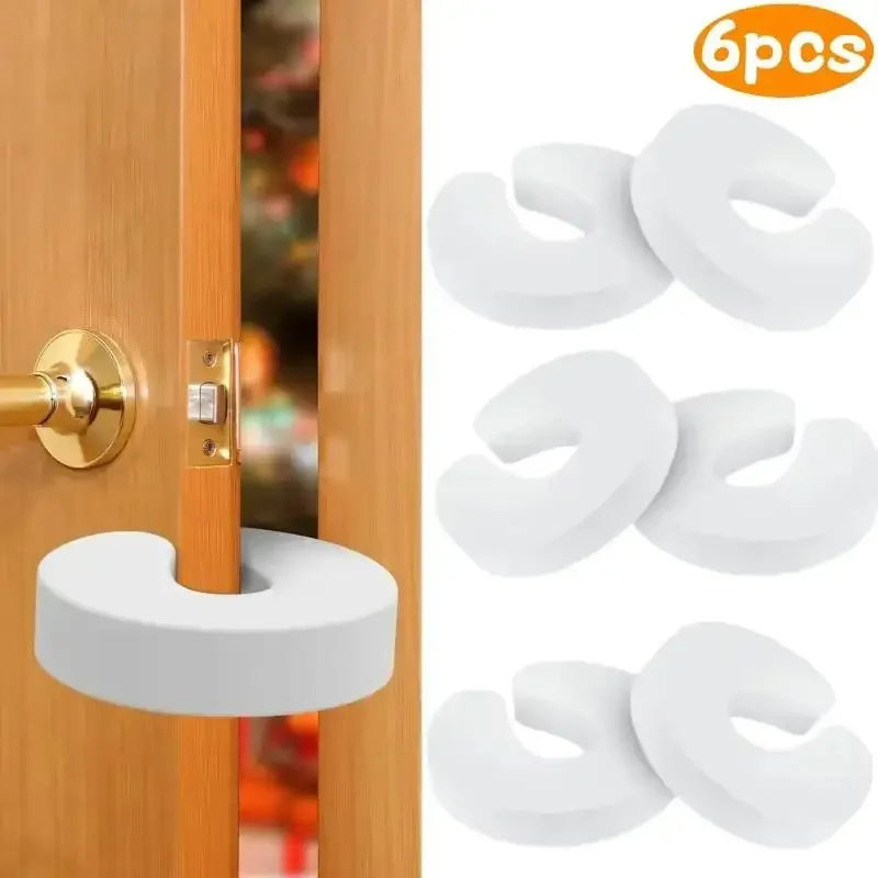Door Pinch Guards Baby Proof Door Extra Soft Foam Sleek Design Child Safety Baby Safety Finger Protectors
