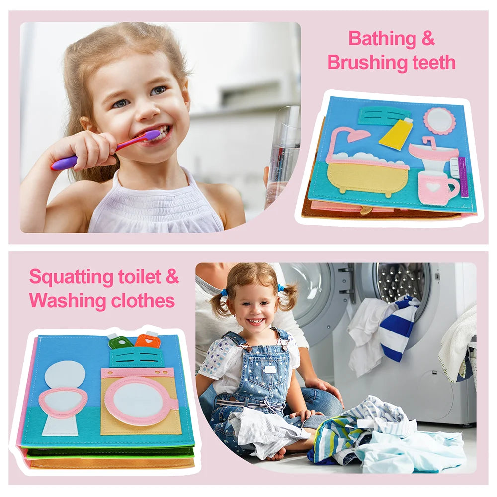 Montessori Busy Book for Toddlers