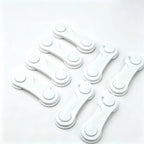4Pcs Baby Safety Locks Child Proof Cabinet Drawer Door Latches Anti-Pinch Protector