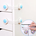 10Pcs Child Safety Cabinet Lock Baby Security Protector Door Fridge Blockers Plastic Lock for Cupboards Childproof
