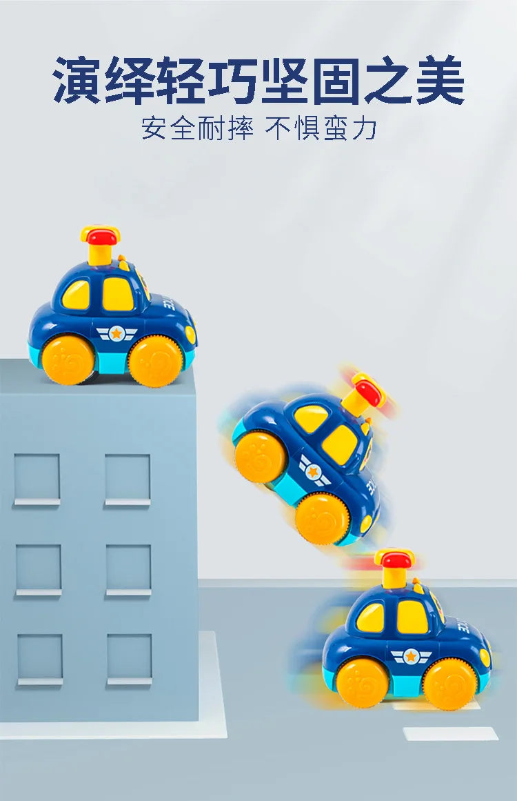 Press & Go Cartoon Toy Car