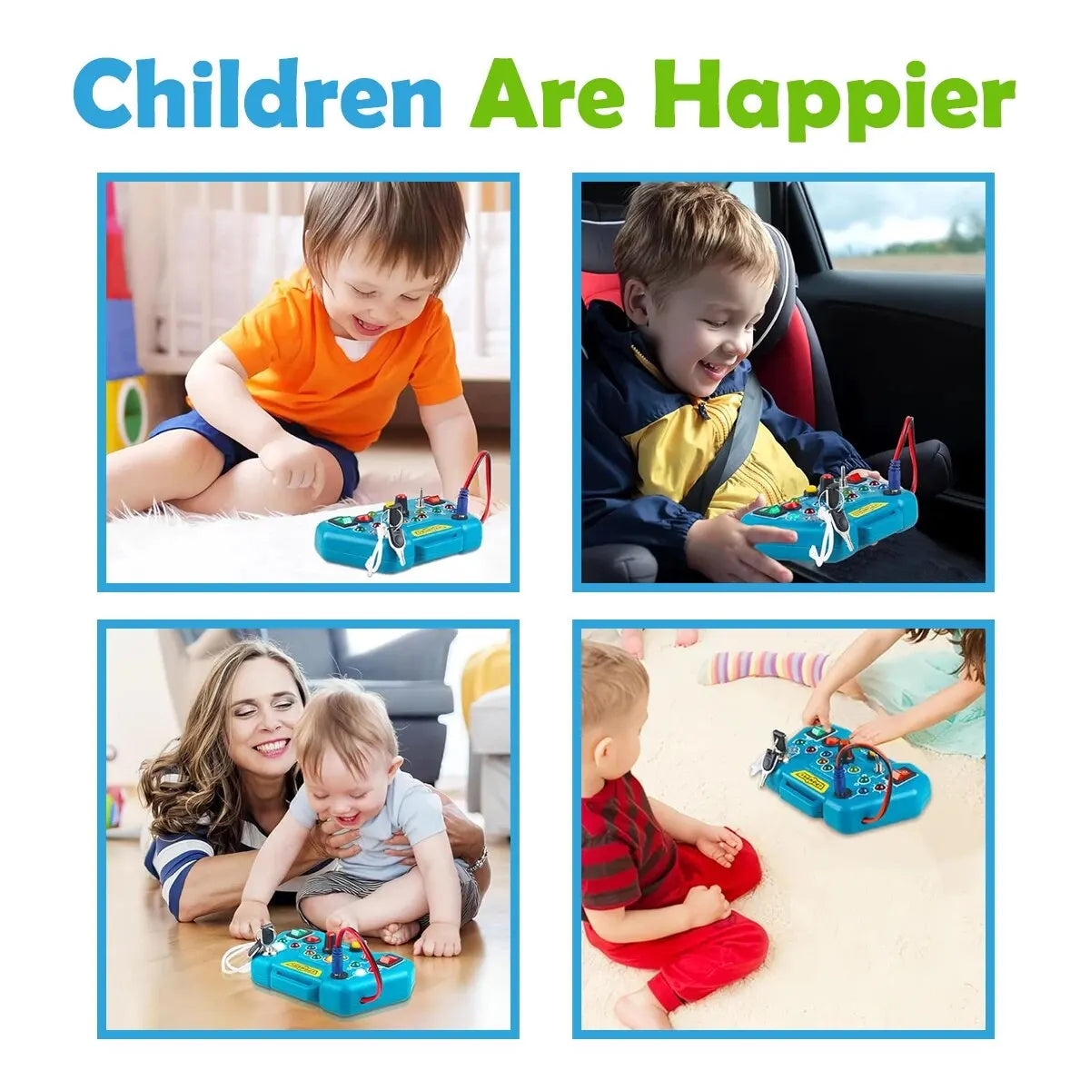 Montessori Busy Board for Toddlers