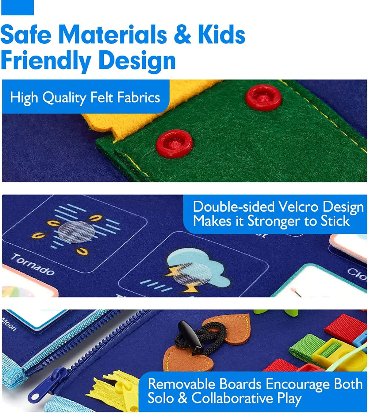 Toddler Montessori Busy Board