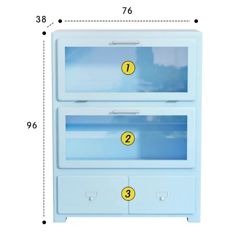 Nordic Kid Living Room Cabinets Office Standing Organize Toys Cabinet House Shelves Meuble De Rangements Home Accessories