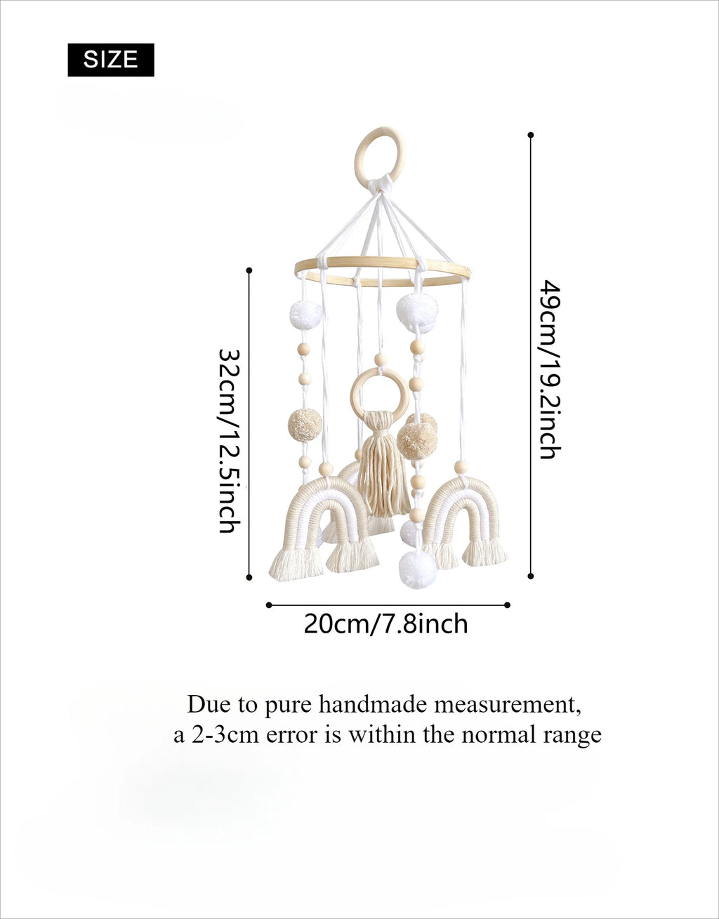 Children's Room Air Balance Pendant Rainbow Starry Sky Ins Wall Hanging Decoration Homestay Indoor Living Room Creative Pendant