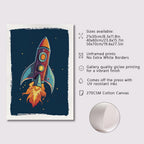 Astronaut Space Themed Nursery Prints Poster Kids Space Themed Bedroom Decor Nursery Decoration Kids Room Nursery Decorative