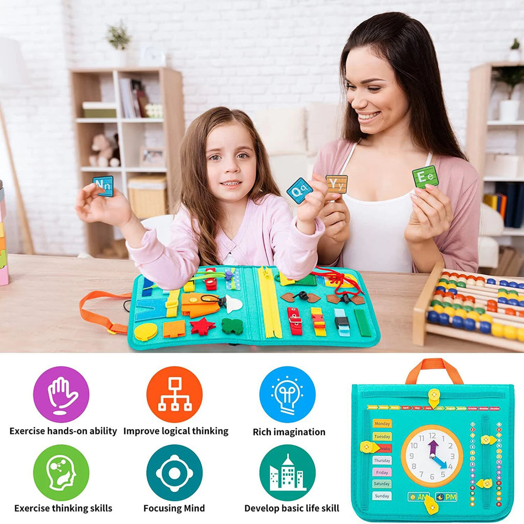 Toddler Montessori Busy Board